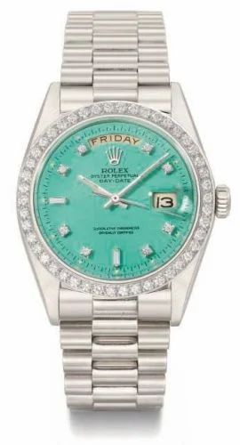 Rolex Day-Date 1804 1804 Stella Turquoise